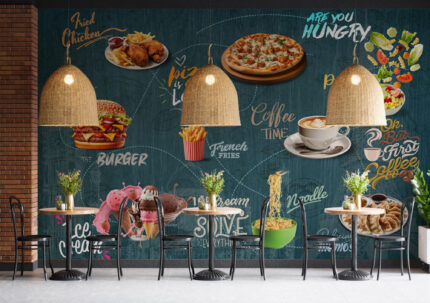 Urban Food Delight Wall