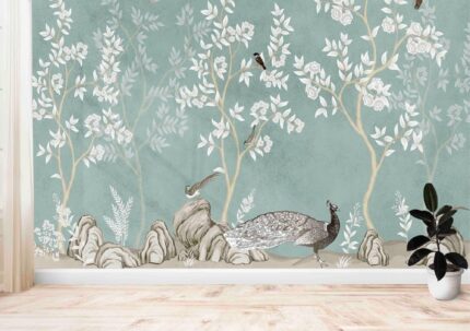 Classic Floral Border Art