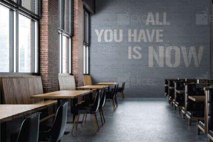 Motivational Brick Mural