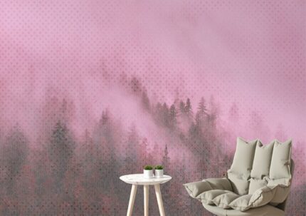 Pink Mist Forest