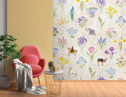 Vintage Floral Heritage Grid