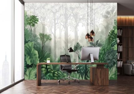 Misty Jungle Workspace