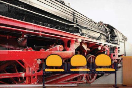 Classic Steam Locomotive Vintage Mural