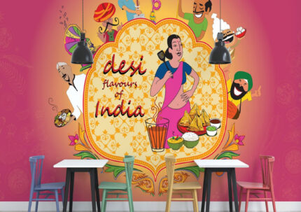 Desi Flavours of India Art