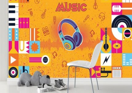 Rhythm & Beats Pop Art Wall