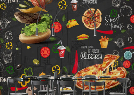 Street Food Fusion Art
