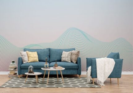 Wave Pattern Wall Design