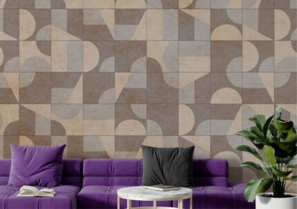 Earth Tone Tile Geometry