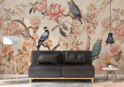 Floral Bird Harmony