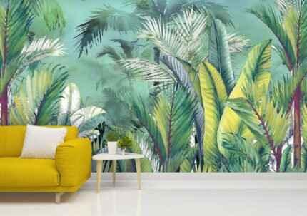 Emerald Tropical Leaf Escape