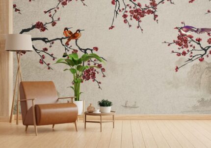 Crimson Floral Elegance