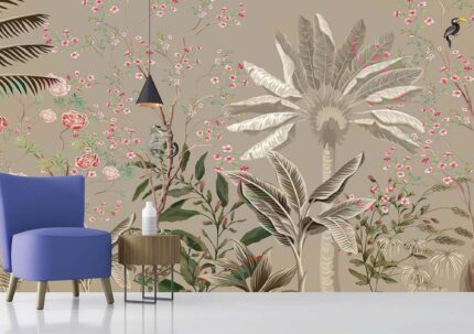 Floral Paradise Fusion Wall