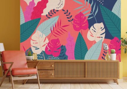 Abstract Tropical Leaf Wall