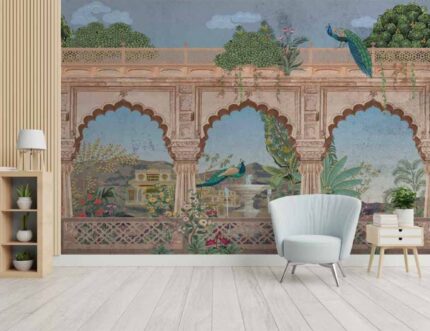 Mughal Peacock Arch Panorama