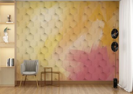 Geometric Pattern Wall Setup