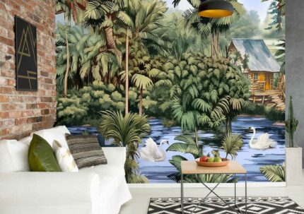 Tropical Lake Cottage Escape