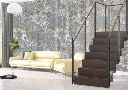 Elegant Tropical Pattern Luxe
