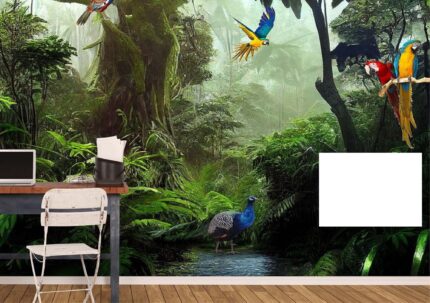 Exotic Jungle Parrot Kingdom