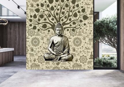 Buddha Bodhi Tree Serenity
