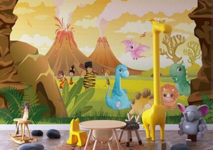 Cartoon Wall Mural
