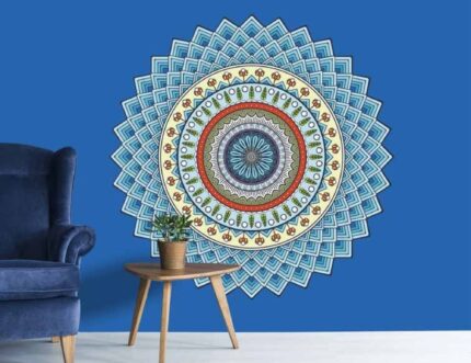 Royal Blue Mandala Accent