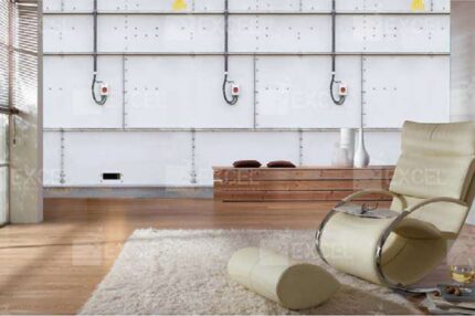 Modern Living Room Panel Design