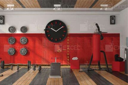 Gym Interior Wall Concept