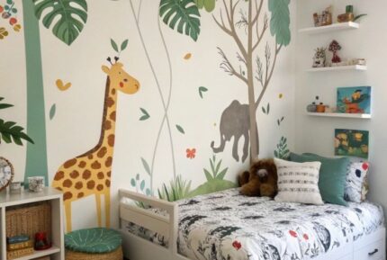 A dreamy and playful space with Joyland Kids Wallpaper