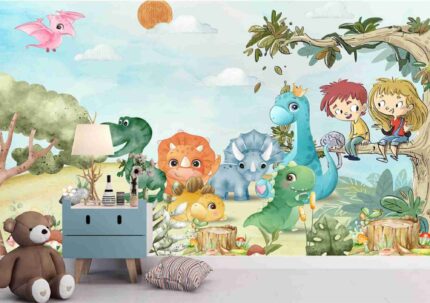 Dino Fun Adventure Wall