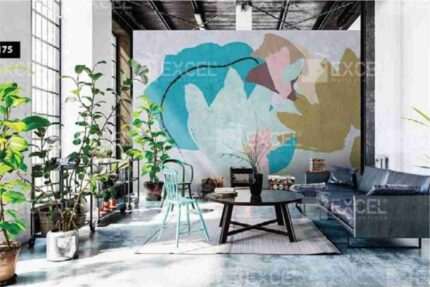 Modern Pastel Nature Canvas Wall