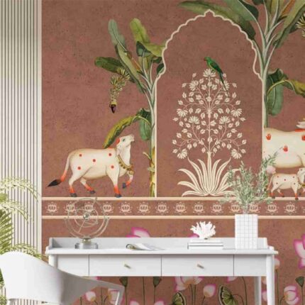 Royal Courtyard Heritage Wallpaper