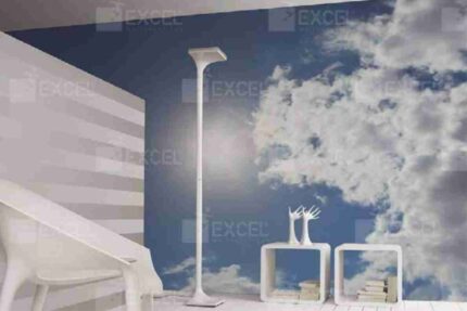 Sky and Clouds Illusion Wall