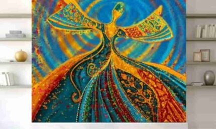 Whirling Dervish Spiritual Art