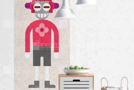 Funky Robot Wall Art