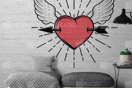 Winged Heart Wall Art