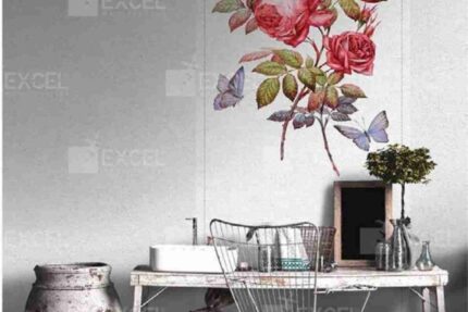 Delicate Rose Minimal Wall Art