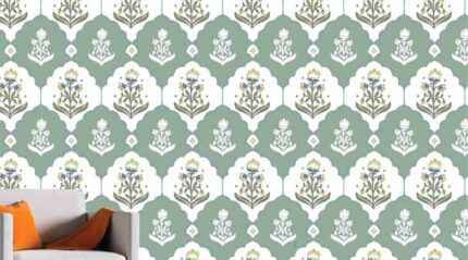 Mughal Arch Floral Pattern
