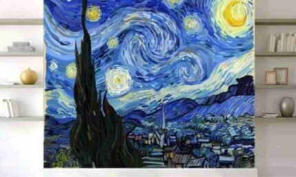 Starry Night Inspired Art