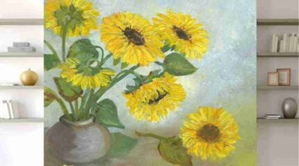 Sunflower Still Life