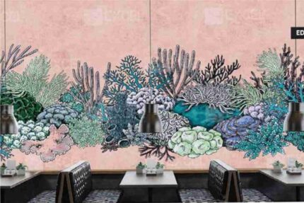 Coral Reef Artistic Wallscape