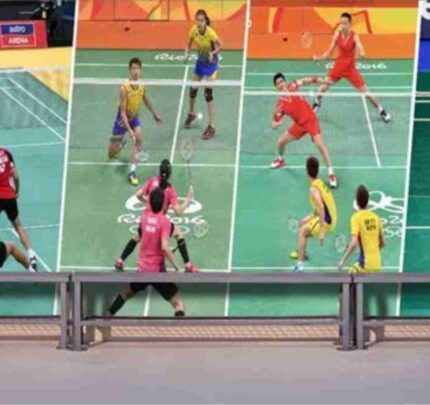 Badminton Championship Arena Wall
