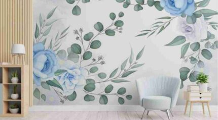 Blue Blossom Serenity