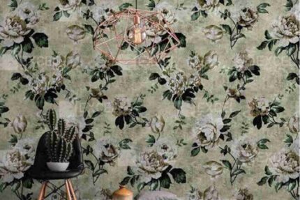 Classic Floral Vintage Pattern Wall