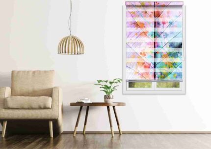 Abstract Prism Color Fusion Blind