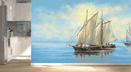 Calm Sea Sailing View