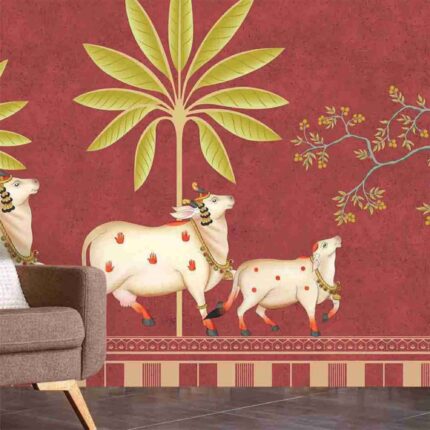 Royal Cow Heritage Wall Mural