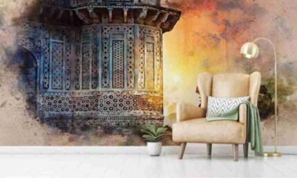Indian Heritage Architectural Mural