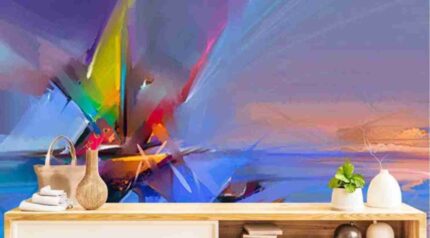 Vibrant Abstract Horizon