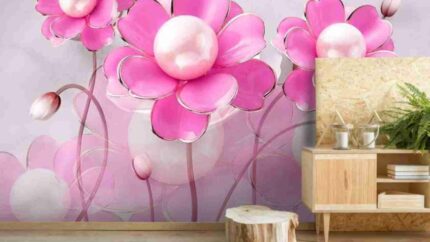 Pink Pearl Floral Fantasy