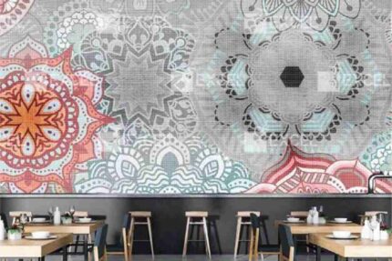 Mandala Fusion Pattern Wall